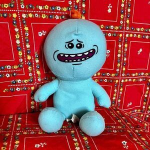 2015 RICK AND MORTY Mr. Meeseeks Plush 10” Adult Swim Stuffed Toy
